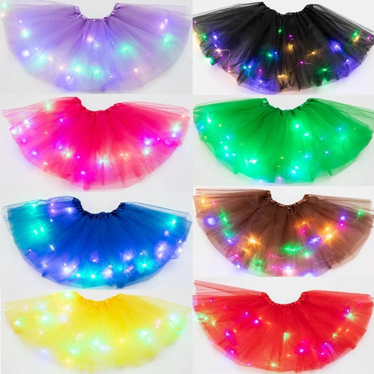 💕Hot Sale 49% OFF🌸✨Magical & Luminous LED Tutu Skirt👸