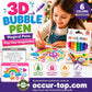 🖍️ BUY 1 GET 1 FREE! 🔮 DIY Bubble Magic Drawing Pens – 3D Puffy Art, Kid Gift 🎁