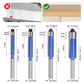 ⚙️ LIMITED-TIME 50% OFF! ✨ Biaxial Trimming Tool – Carbide Router Bit, Sharp Cut, Blue Nano Coating 🛠️