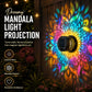 🌙 2026 Sale — Over 59,000 Sold!🔥 Solar Mandala Wall Light – Dreamy Night Projection ✨