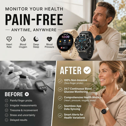 ⌚ LIMITED-TIME 50% OFF! 💡 Multifunctional Smartwatch – Health Track, Hands-Free Call, Sport Ready ✨