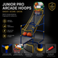 🎉 2026 Sale — Over 56,000 Sold!🏀Kids' Indoor Basketball Arcade – Auto Ball Return, 4 Balls + Pump 🎯