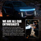 📢📢50% OFF !! ⏰Dynamic Scan HoodBeam Kit – Smooth Scanning LED Hood Light ✨