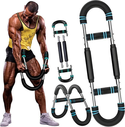 ✨🔥Adjustable weight bar for arm trainers, arm and torso strength training equipment, portable training device for home gyms and fitness