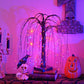 🎃 2026 Sale — Over 28,000 Sold! 👻 Halloween Tree Lights – Spooky Purple & Orange Glow ✨