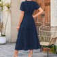 👗 LIMITED-TIME 50% OFF! 💥 Women's Summer 2026 Casual Maxi Dress – Smocked Waist, V-Neck, Pockets, Boho ✨