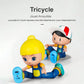 ⚡ LIMITED‑TIME 50% OFF! 💣 Kids Electric Light‑Up Stunt Trike – Music Effect, Detachable Doll ✨