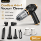 🎉 2026 Sale — Over 25,000 Sold! 🚗 Cordless 4-in-1 Car Vacuum – 12000Pa Suction 💨