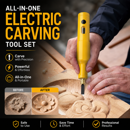 🎉 2026 Sale — Over 14,000 Sold! 💞 All-in-One Electric Carving Tool Set