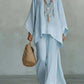 🎁2026 New Arrivals 60% OFF💥Women's Loose Fit Long Sleeve Top & Wide Leg Pants Set