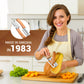 🥕 BUY 2 GET 1 FREE! 🔥 Multifunctional vegetable peeler for the kitchen – stainless steel blade, ergonomic handle, and perfect for fruits and vegetables ✨ 2