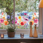 🌼 2026 Sale — Over 21,900 Sold!✨ Colorful Floral Bouquet Window Sticker