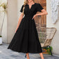 👗 LIMITED-TIME 50% OFF! 💥 Women's Summer 2026 Casual Maxi Dress – Smocked Waist, V-Neck, Pockets, Boho ✨