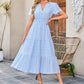 👗 LIMITED-TIME 50% OFF! 💥 Women's Summer 2026 Casual Maxi Dress – Smocked Waist, V-Neck, Pockets, Boho ✨