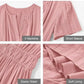 👗 LIMITED-TIME 50% OFF! 💥 Women's Summer 2026 Casual Maxi Dress – Smocked Waist, V-Neck, Pockets, Boho ✨