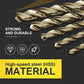 🪛 2026 Sale — Over 32,000 Sold! ⚙️ 100pcs Titanium Coated HSS Drill Bit Set 1.5–10mm Factory Direct