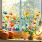🌼 2026 Sale — Over 21,900 Sold!✨ Colorful Floral Bouquet Window Sticker