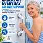 ✨ Suction Cup Grab Bar – Tool-Free No-Drill Install on Tile & Glass, Strong Vacuum Hold, Removable & Reusable – Extra Balance Support for Bathroom Safety 🔒