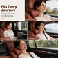 📢📢50% OFF !! ⏰ Ergonomic Memory Foam Car Headrest Pillow – Luxury PU Leather Neck Support Cushion