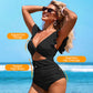 👙 60% OFF NOW! 💃 Sexy Ruffled One-Piece Swimsuit – Ruffle Detail, Tummy Control & Vibrant Colors 🌊