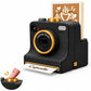 ☕ LIMITED-TIME 50% OFF! 🎄 3D Camera Latte Art Stencil | Reusable Coffee Decorating Tool, Christmas Gift ✨