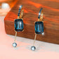 💎 LIMITED-TIME 50% OFF! ✨ Vintage Synthetic Diamond Earrings – Geometric, Dangling, Clip-On ✨