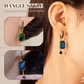 💎 LIMITED-TIME 50% OFF! ✨ Vintage Synthetic Diamond Earrings – Geometric, Dangling, Clip-On ✨