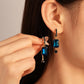 💎 LIMITED-TIME 50% OFF! ✨ Vintage Synthetic Diamond Earrings – Geometric, Dangling, Clip-On ✨