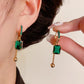 💎 LIMITED-TIME 50% OFF! ✨ Vintage Synthetic Diamond Earrings – Geometric, Dangling, Clip-On ✨