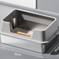🎉 2026 Sale — Over 18,000 Sold! 🐱 Stainless Steel Cat Litter Box – Anti-Tracking High Walls 🧼