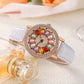 ⌚ LIMITED-TIME 50% OFF! 💥 Fashion Dress Watch Rhinestone Dial – Quartz Movement, 30M Waterproof, Adjustable Clasp ✨