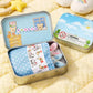 💎 50% OFF! 💎 Bunny Mummy & Baby Plush Pocket Tin – Handmade Easter Collectible with Cozy Blanket (Pink/Blue Ears) 🐇🎁