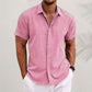 👔 LIMITED-TIME 50% OFF! ✨ Men's Newport Shirt – Lapel Collar, Breathable Polyester, Versatile Style 🌊