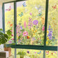 🌼 2026 Sale — Over 21,900 Sold!✨ Colorful Floral Bouquet Window Sticker