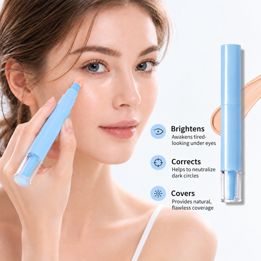 💄BUY 1 GET 1 FREE! ✨ Multipurpose Hydrating Liquid Concealer Pen – High Coverage, Hydrating, Portable 🎨