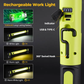 💡 LIMITED-TIME 50% OFF! ✨ 3000LM LED Work Light – Magnetic, Rechargeable, Cordless, 5200mAh 🔧