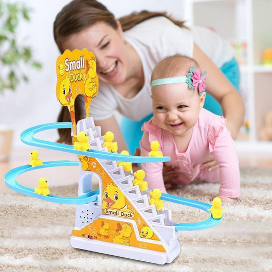 🎉 2026 Sale — Over 44,000 Sold!💞 Little Duck Climbing Stair Toy – Fun & Learning Combined 🐤