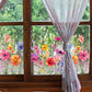 🌼 2026 Sale — Over 21,900 Sold!✨ Colorful Floral Bouquet Window Sticker