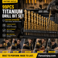 🪛 2026 Sale — Over 32,000 Sold! ⚙️ 100pcs Titanium Coated HSS Drill Bit Set 1.5–10mm Factory Direct