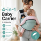 👶 LIMITED‑TIME 50% OFF! ⚡ 4‑in‑1 Breathable Baby Carrier – Lightweight, Supportive, Multi‑Position ✨