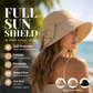 👒 LIMITED-TIME 50% OFF! ✨ Wide Brim Sun Hat with Bow – Full Coverage, Foldable, Breathable 🌞