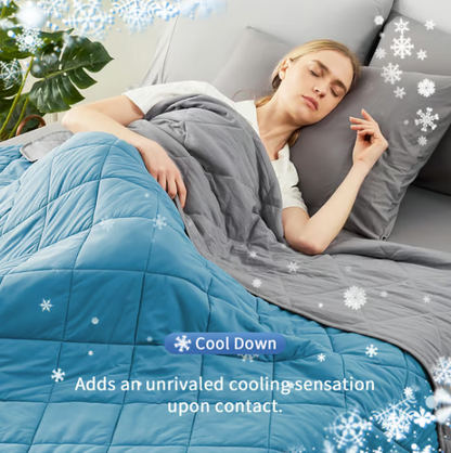 🛏️ LIMITED-TIME 50% OFF! 💥 Breathable Printed Washable Summer Cooling Comforter – Dual-Sided, Q-Max Fabric, Hypoallergenic ✨
