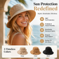 👒 LIMITED-TIME 50% OFF! ✨ Wide Brim Sun Hat with Bow – Full Coverage, Foldable, Breathable 🌞