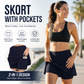 👚 LIMITED-TIME 50% OFF! ✨ Anti-Chafing Active Skort – Super Soft, Breathable, Side Pockets 🏃‍♀️