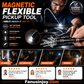 🎉 2026 Sale — Over 97,000 Sold! 🔦 Multifunctional Magnetic Telescopic Flashlight – 360° Flexible Gooseneck 🧲
