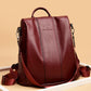 🎒 LIMITED-TIME 50% OFF! ✨ Women's Large Capacity Backpack – PU Leather, Chic Embossed, Comfortable 👜