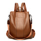 🎒 LIMITED-TIME 50% OFF! ✨ Women's Large Capacity Backpack – PU Leather, Chic Embossed, Comfortable 👜