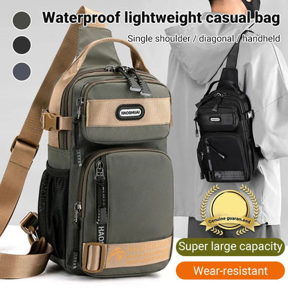 💼Hot Sale 50% OFF! 🔥 2026 Adjustable Oxford Cloth Casual Chest Bag – Stylish & Durable ✨