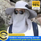 ⛰️ LIMITED-TIME 50% OFF! ☀️ Outdoor Mountaineering Sun Hat – UPF 50+, Neck Flap & Ventilation for Hiking & Trekking 🧢