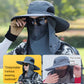 ⛰️ LIMITED-TIME 50% OFF! ☀️ Outdoor Mountaineering Sun Hat – UPF 50+, Neck Flap & Ventilation for Hiking & Trekking 🧢